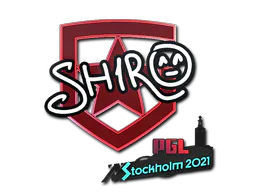 Sticker sh1ro | Stockholm 2021 - Preço e onde comprar no CS2