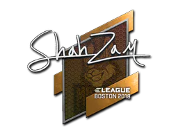 Sticker ShahZaM | Boston 2018 - Preço e onde comprar no CS2