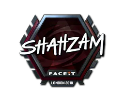 Sticker ShahZaM (Foil) | London 2018 - Preço e onde comprar no CS2