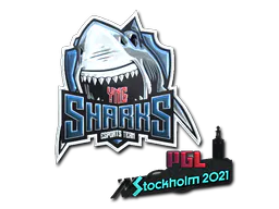 Sticker Sharks Esports (Foil) | Stockholm 2021 - Preço e onde comprar no CS2