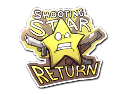 Sticker Shooting Star Return - Preço e onde comprar no CS2