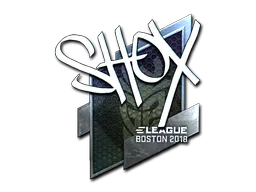 Sticker shox (Foil) | Boston 2018 - Preço e onde comprar no CS2