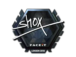 Sticker shox (Foil) | London 2018 - Preço e onde comprar no CS2