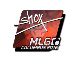 Sticker shox (Foil) | MLG Columbus 2016 - Preço e onde comprar no CS2