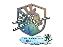 Sticker shox (Holo) | Antwerp 2022 - Preço e onde comprar no CS2