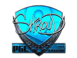 Sticker shroud (Foil) | Krakow 2017 - Preço e onde comprar no CS2