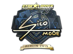 Sticker Sico (Gold) | Berlin 2019 - Preço e onde comprar no CS2