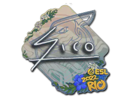 Sticker Sico | Rio 2022 - Preço e onde comprar no CS2
