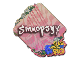 Sticker sinnopsyy | Rio 2022 - Preço e onde comprar no CS2