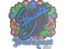 Sticker siuhy (Embroidered) | Budapest 2025 - Preço e onde comprar no CS2