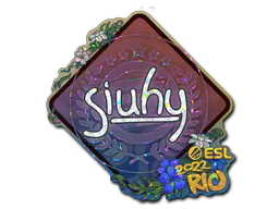 Sticker siuhy (Glitter) | Rio 2022 - Preço e onde comprar no CS2