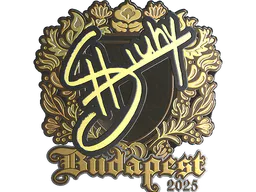 Sticker siuhy (Gold) | Budapest 2025 - Preço e onde comprar no CS2