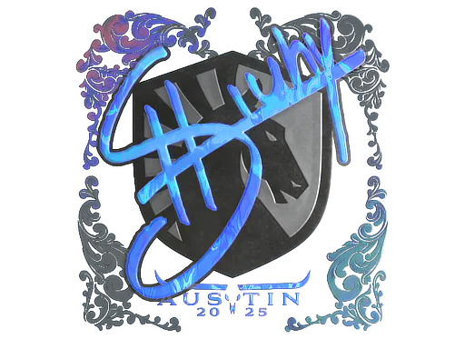 Sticker siuhy (Holo) | Austin 2025 - Preço e onde comprar no CS2