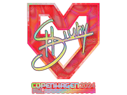 Sticker siuhy (Holo) | Copenhagen 2024 - Preço e onde comprar no CS2
