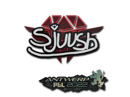Sticker sjuush | Antwerp 2022 - Preço e onde comprar no CS2