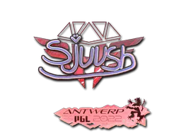 Sticker sjuush (Holo) | Antwerp 2022 - Preço e onde comprar no CS2