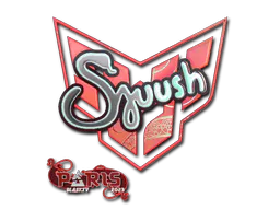 Sticker sjuush (Holo) | Paris 2023 - Preço e onde comprar no CS2