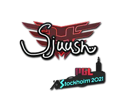 Sticker sjuush | Stockholm 2021 - Preço e onde comprar no CS2