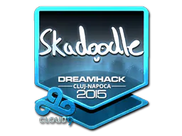 Sticker Skadoodle (Foil) | Cluj-Napoca 2015 - Preço e onde comprar no CS2