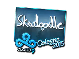 Sticker Skadoodle (Foil) | Cologne 2015 - Preço e onde comprar no CS2