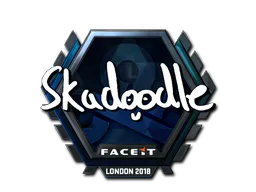 Sticker Skadoodle (Foil) | London 2018 - Preço e onde comprar no CS2