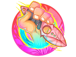 Sticker Skelly Stabby - Preço e onde comprar no CS2