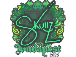 Sticker skullz | Budapest 2025 - Preço e onde comprar no CS2