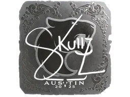 Sticker skullz (Foil) | Austin 2025 - Preço e onde comprar no CS2