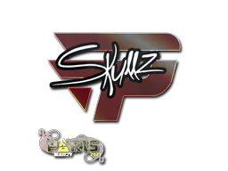 Sticker skullz | Paris 2023 - Preço e onde comprar no CS2