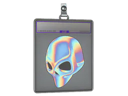 Sticker Slab Chrome Dome (Holo) - Preço e onde comprar no CS2