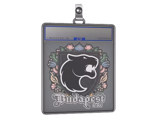 Sticker Slab FURIA | Budapest 2025 - Preço e onde comprar no CS2