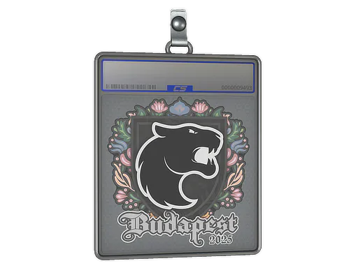 Sticker Slab FURIA | Budapest 2025 - Preço e onde comprar no CS2