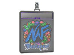 Sticker NAF (Embroidered) | Budapest 2025 - Preço e onde comprar no CS2