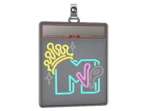 Sticker Slab Neon MVP (Lenticular) - Preço e onde comprar no CS2