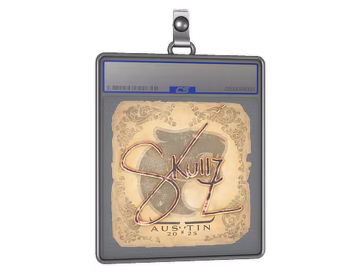 Sticker Slab skullz | Austin 2025 - Preço e onde comprar no CS2