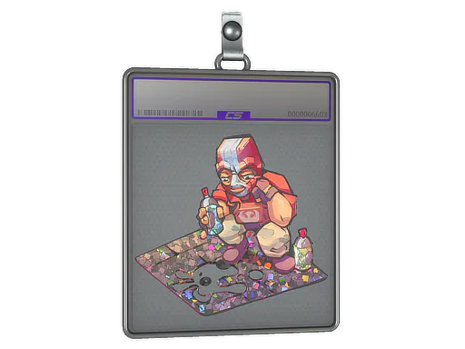 Sticker Slab Street Artist (Glitter) - Preço e onde comprar no CS2