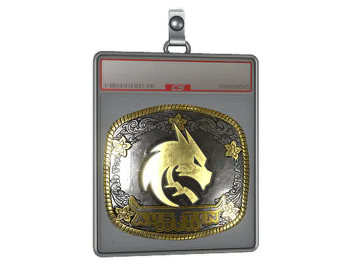 Sticker Slab Team Spirit (Gold) | Austin 2025 - Preço e onde comprar no CS2