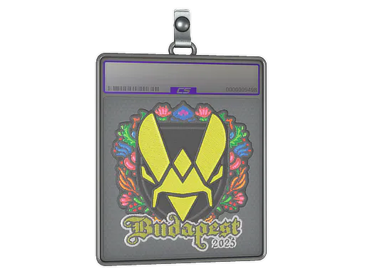 Sticker Slab Vitality (Embroidered) | Budapest 2025 - Preço e onde comprar no CS2