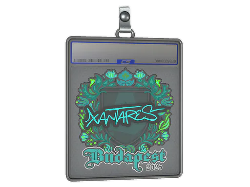Sticker Slab XANTARES | Budapest 2025 - Preço e onde comprar no CS2