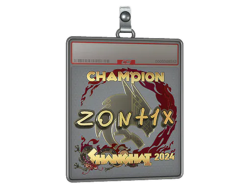 Sticker Slab zont1x (Gold, Champion) | Shanghai 2024 - Preço e onde comprar no CS2