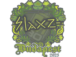 Sticker slaxz- | Budapest 2025 - Preço e onde comprar no CS2