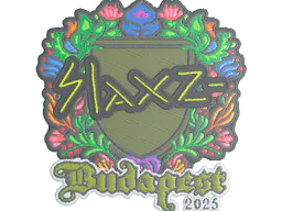 Sticker slaxz- (Embroidered) | Budapest 2025 - Preço e onde comprar no CS2