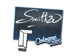 Sticker SmithZz | Cologne 2015 - Preço e onde comprar no CS2