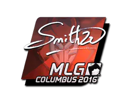 Sticker SmithZz (Foil) | MLG Columbus 2016 - Preço e onde comprar no CS2