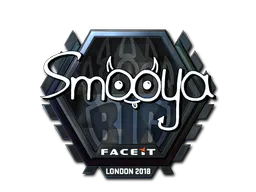 Sticker smooya (Foil) | London 2018 - Preço e onde comprar no CS2