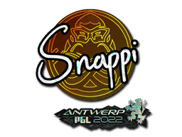 Sticker Snappi (Glitter) | Antwerp 2022 - Preço e onde comprar no CS2