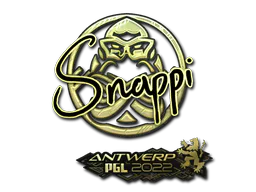 Sticker Snappi (Gold) | Antwerp 2022 - Preço e onde comprar no CS2
