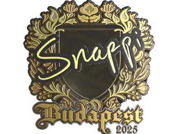 Sticker Snappi (Gold) | Budapest 2025 - Preço e onde comprar no CS2