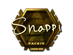 Sticker Snappi (Gold) | London 2018 - Preço e onde comprar no CS2