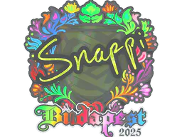 Sticker Snappi (Holo) | Budapest 2025 - Preço e onde comprar no CS2